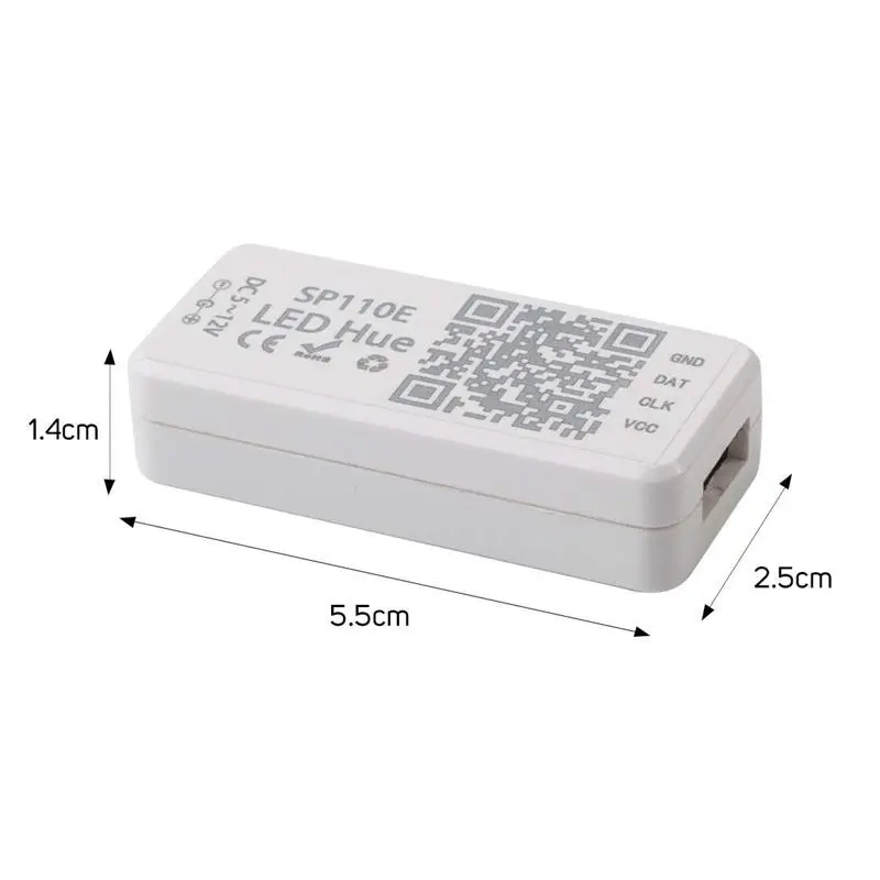 WS2812B SK6812RGB SK6812RGBW Bluetooth SP110E мини-контроллер, поддерживает все светодиодные ленты/Модуль светильник/панель/строка, IOS/Android App