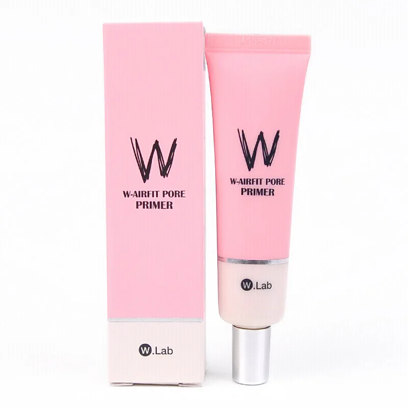 W-Airfit Pore Concealer Primer Cream Foundation Oil Control Base Makeup Pores Invisible Smooth Korea Skin Care Cosmetic