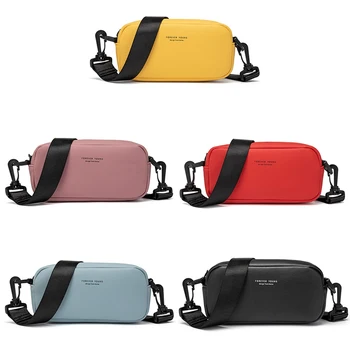 

Female Mini Crossbody Bag For Women Casual PU Leather Mobile Phone Wallet Small Messenger Shoulder Bag Dropship New