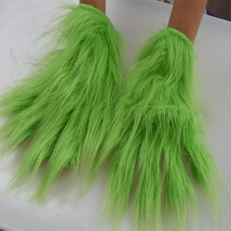

Funny Grinch Stole Christmas Cosplay Party Mask Santa XMAS Full Head Latex Mask Further Adult Costume Mask Props