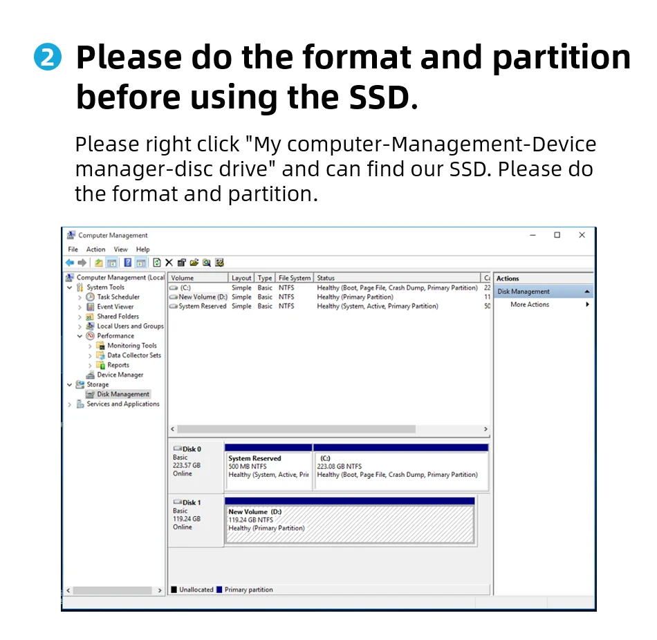 HDD 2.5 SATA3 SSD for Desktop