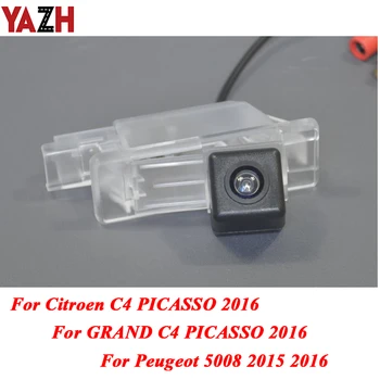 

YAZH 170 Degree Rear View Camera For Citroen GRAND C4 PICASSO / Peugeot 5008 2016 HD CCD Waterproof Night Vision Packing Camera