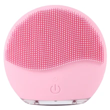 Waterproof Electric Face Cleanser 6000 RPM Silicone Facial Brush Massager Remove Skin Blackhead Acne Pore Beauty Tool Waterproof Electric Face Cleanser 6000 RPM Silicone Facial Brush Massager Remove Skin Blackhead Acne Pore Beauty Tool