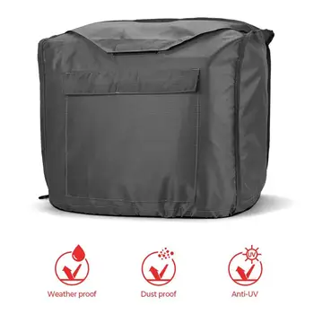 

Outdoor Generator Storage Cover For Power Equipment Dust Cover Outdoor Power Equipment Storage Cover Anti-UV Waterproof Case