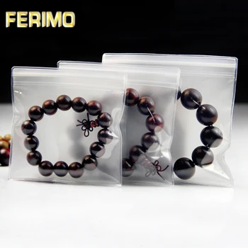 

12*12cm Clear / Matte Self Seal Zipper Ziplock EVA Anti-oxidation Jewelry Jade Pearl Party Packing Bag Plastic Zip Lock Pouch