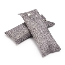 2 шт. сумка для очистки воздуха натуральный активированный уголь Бамбук абсорбер для удаления автомобиля домашний дезодорант освежитель воздуха сумки