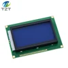128*64 DOTS Yellow Green LCD module 5V blue screen 12864 LCD with backlight ST7920 Parallel port for arduino raspberry pi ► Photo 3/6