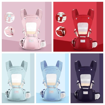 

Multifunction Baby Waist Stool Comfortable Baby Carrier Windproof Hat Infant Carrier Large Capacity Baby Sling Soft Baby Hipseat