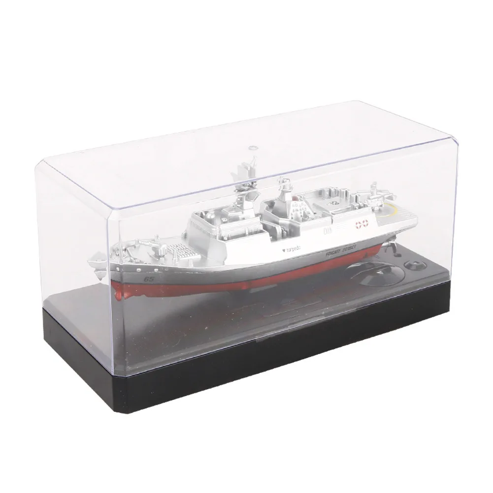 2.4G Remote control ship aircraft carrier military exquisite model speedboat children's water toy rc boats boat rc boat 6