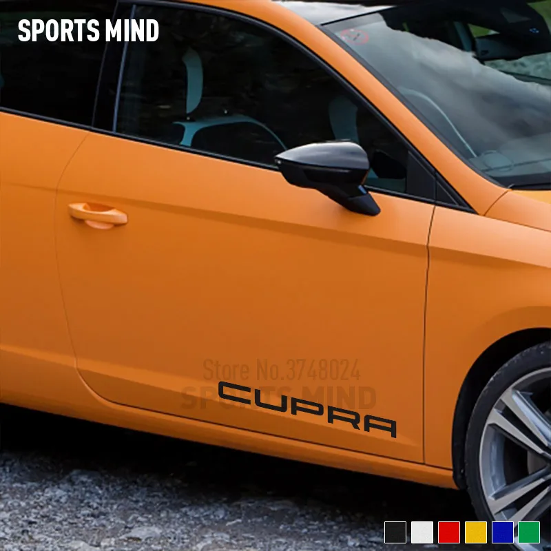 2 детали настройки виниловая оклейка автомобилей стикер наклейка для Seat Leon Cupra R ST Ibiza Cupra FR авто аксессуары