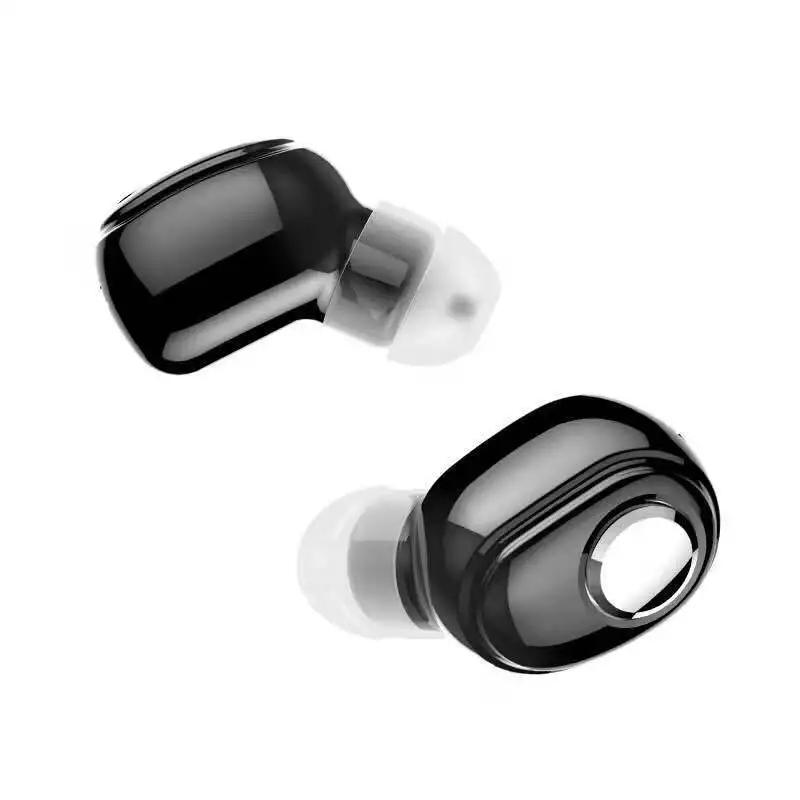 Black Bluetooth 5,0 наушники-вкладыши мини водонепроницаемые беспроводные наушники-вкладыши с сабвуфером GK99 - Цвет: Black