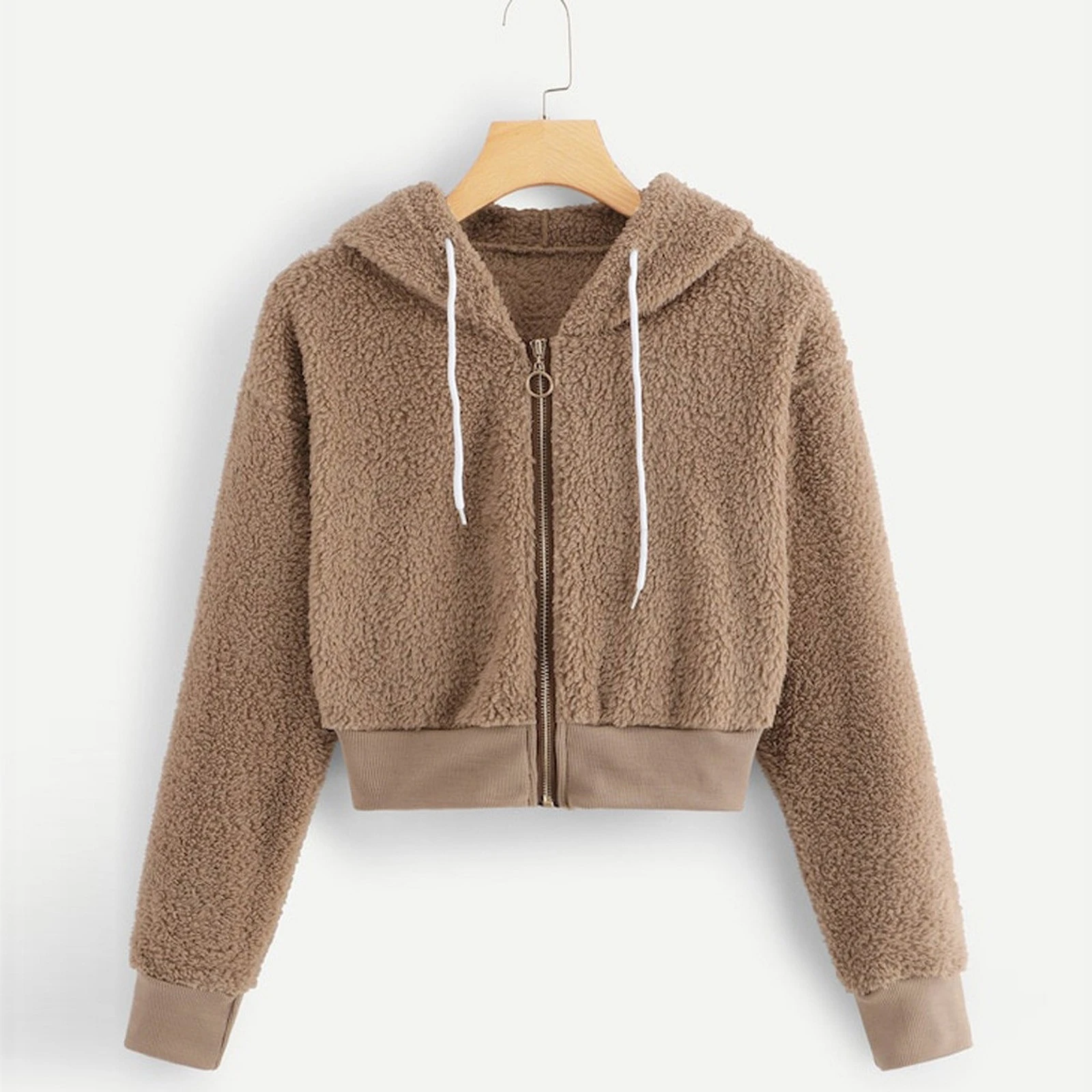 teddy hoodie women's