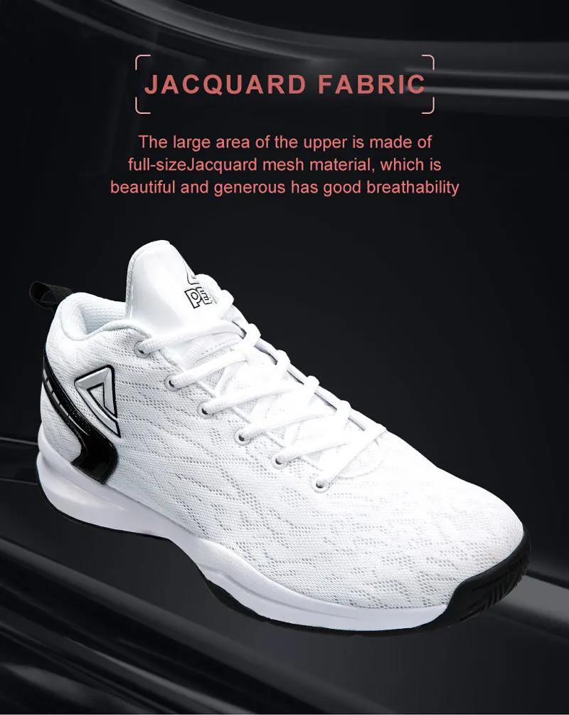 Пиковая Для мужчин Баскетбольная обувь Защита от скольжения для спорта на открытом воздухе спортивная обувь Подушка удобные кроссовки для баскетбола