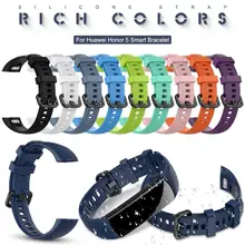 Силиконовый ремешок для часов для huawei Honor 5, Смарт-часы, браслет, сменный ремешок, аксессуары