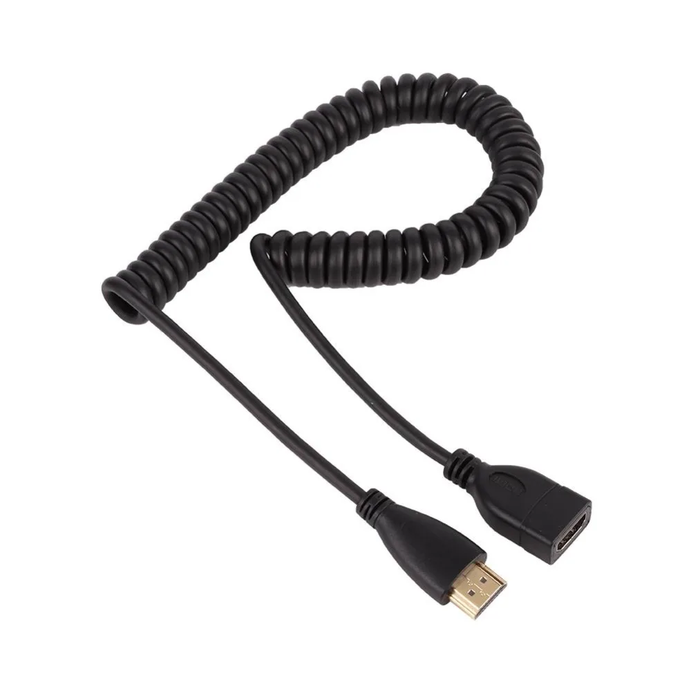 HDMI к Micro прямоугольный HD кабель папа-папа/Папа-мама гибкий кабель V1.4 DSLR 0,5 M/2 M гибкий кабель