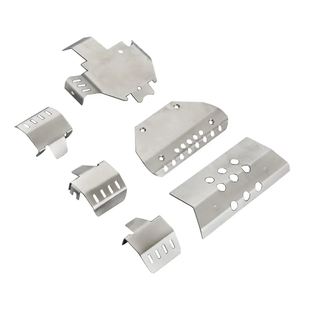 

1 Pcs Metal Front Rear Guard Chassis Axle Armor For 1/10 Rc Crawler Car Traxxas Trx6 G63 Diy Op Parts