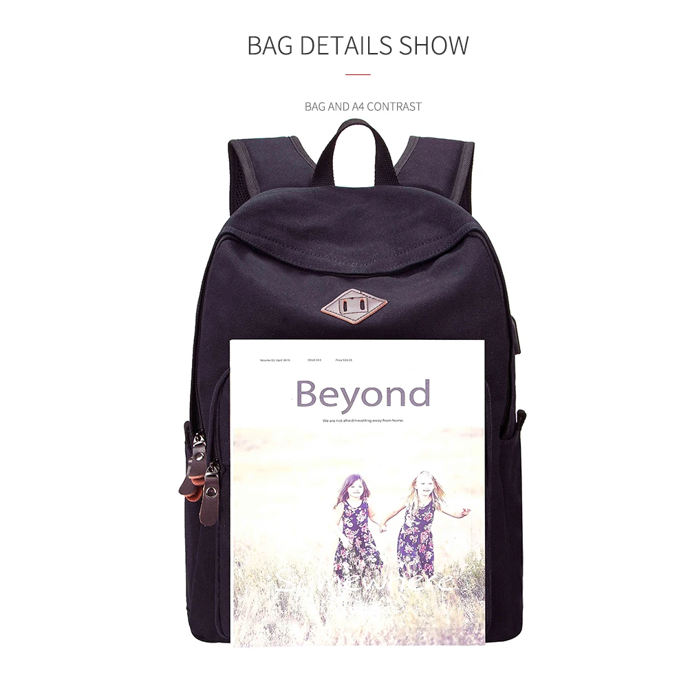 Usb Charging Laptop Bag Backpack 15.6 -17.3 inch Notebook 15 -17 Computer USB for Macbook Air Pro Dell HP | Компьютеры и офис