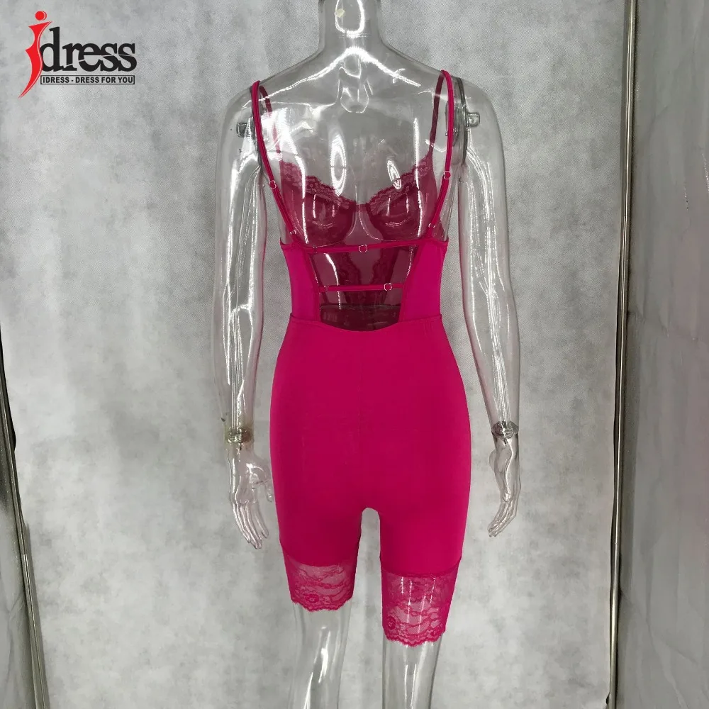 IDress Sexy Women See Through Floral Lace Sleepwear Babydoll Erotic Cosplay Costume Porno Body Mujer Mesh Sheer Lace Playsuit (18)
