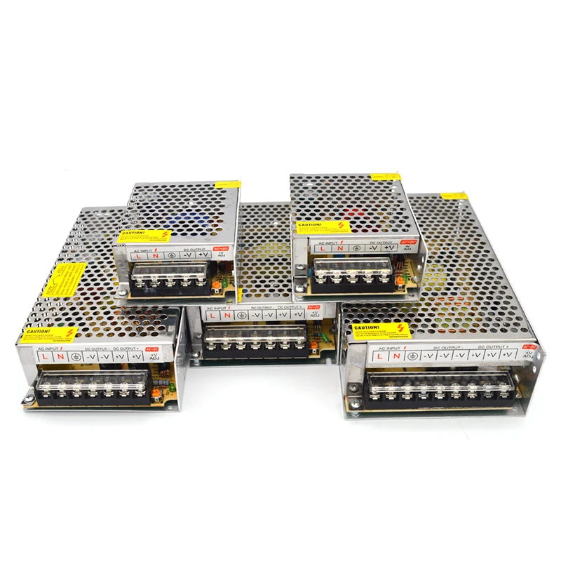 Универсальный Питание 9V 12V 15 V адаптер питания 1A 2A 3A 5A 10A 20A 30A трансформатор 220V