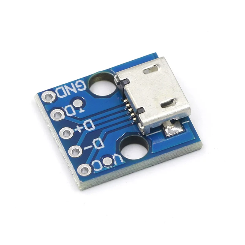 5pcs CJMCU Micro USB Interface Power Adapter Board USB 5V Breakout Module R