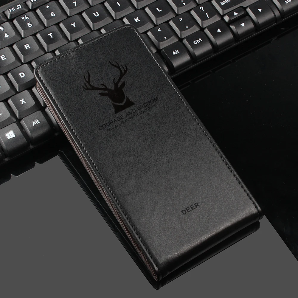 Чехол-книжка для xiomi redmi 5 plus 5a redmi 6a 6 pro Чехол-книжка с рождественским оленем Чехол-книжка для xiaomi xiomi redmi 4a 4x4 global чехол - Цвет: Black
