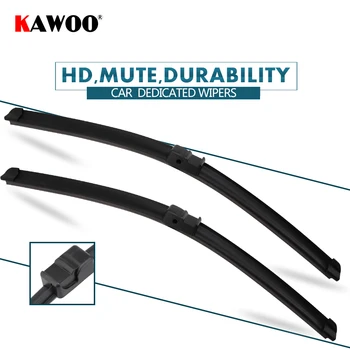 

KAWOO 2pcs Car Wiper Blade 21"+19" For Mazda 3, (2003-2009) Auto Soft Rubber Windcreen Wipers Blades Car Accessories Styling