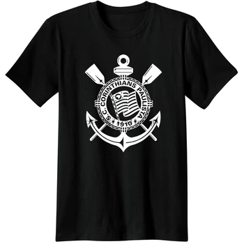 

Corinthians Camisa Men t shirt Brazil Corinthians Paulista (SP) club T-shirt Timao Eterna Paixao Willians Colin Kazim Tees (139)