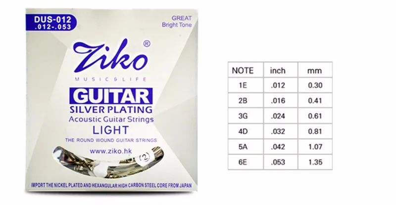 strings for acoustic guitar
