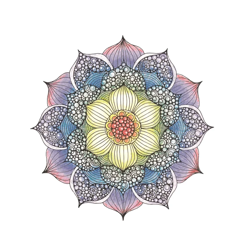 Compra online de Desenhos divertidos de livros para colorir para adultos,  livros para colorir para alívio do estresse, mandalas, animais