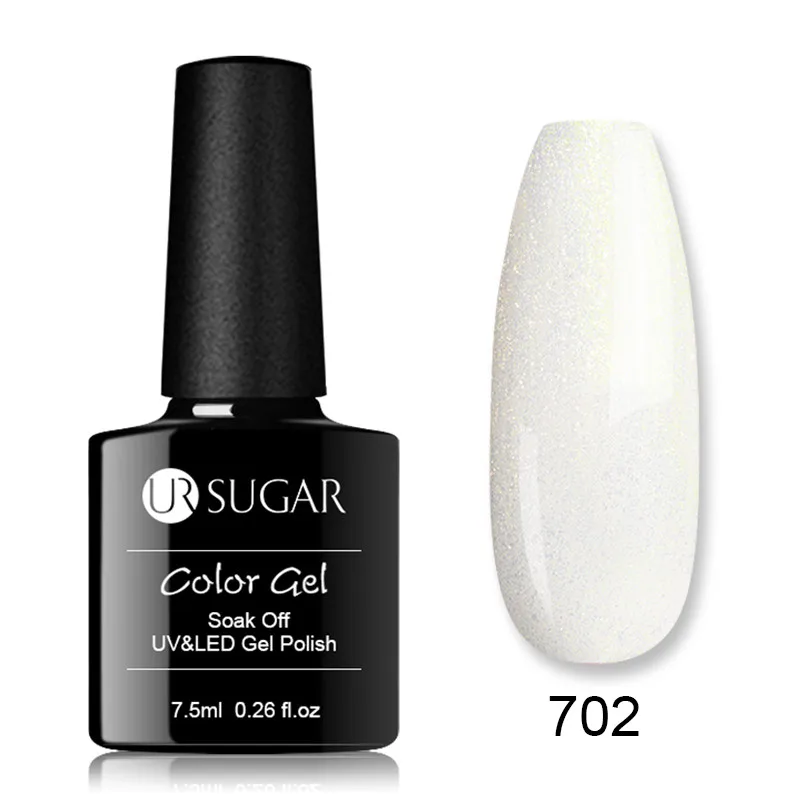 Ur Sugar 7,5 мл Гель-лак для ногтей гибридные лаки для маникюра ногтей Полупостоянный УФ светодиодный Гель-лак для дизайна ногтей базовое верхнее покрытие - Цвет: 702