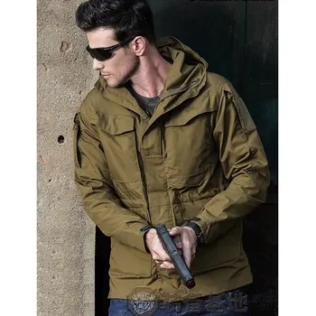 

Outdoor Windproof Waterproof Tactical Coat for Man - (CB) XXL