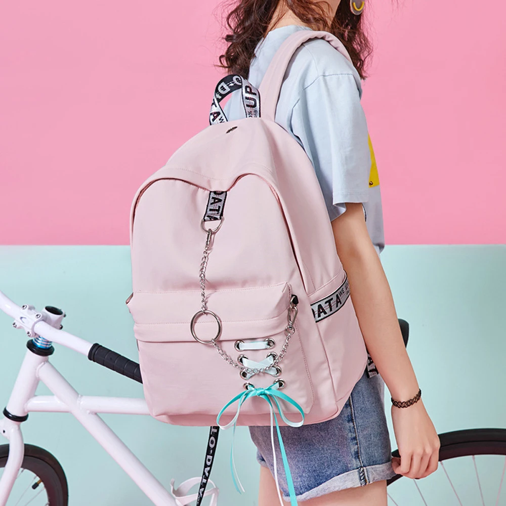 Водонепроницаемый женский рюкзак, школьные сумки для девочек, USB зарядка, дорожная сумка для ноутбука