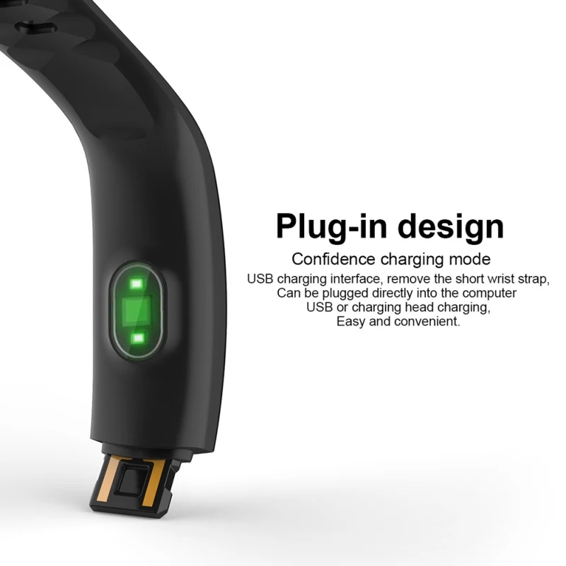 Умный браслет, Bluetooth, умный браслет, фитнес-трекер, кровяное давление, пульсометр, умные часы, водонепроницаемый смарт-браслет 5VV