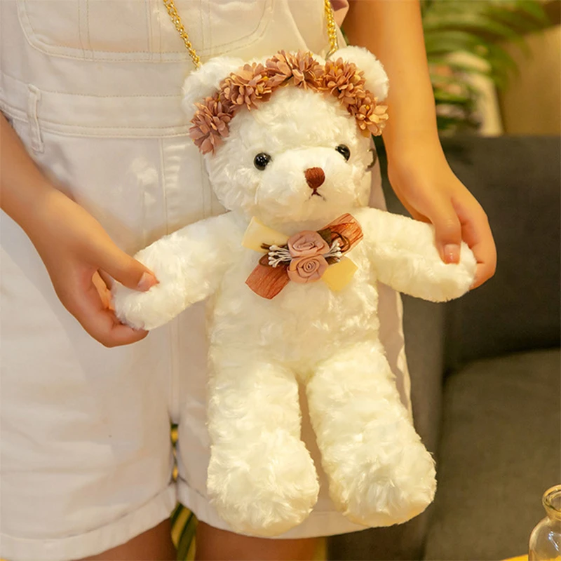 ぬいぐるみの形をしたぬいぐるみバッグ 子供用の小さなポケット付きの素敵なショルダーバッグ Null Aliexpress