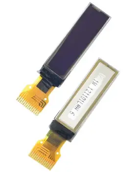 

IPS 0.91 inch 14PIN White PM OLED Screen CH1115 Drive IC 128*32 IIC Interface