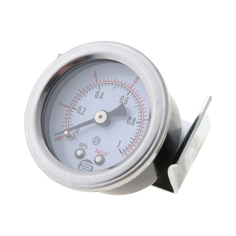 0 ~ 1.0MPa 150psi металлический манометр с кронштейном тип панели двойной масштаб
