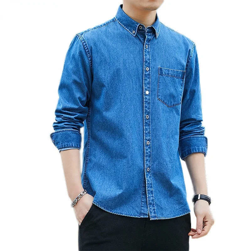 Pure Cotton Casual Long Sleeve Korean 