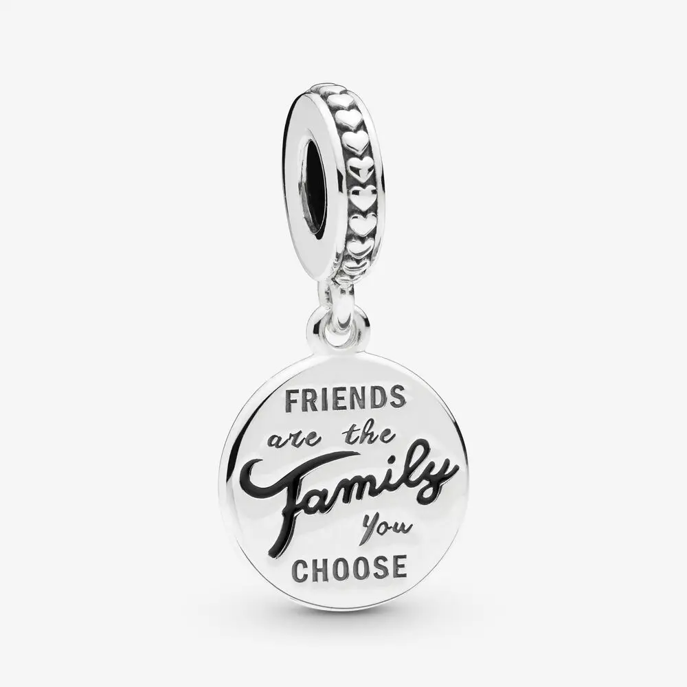 B028 Подходит к оригиналу Pandora талисманы браслет 925 пробы серебро красочные циркон лист Семья любовь сердце бусы DIY ювелирных изделий Berloque - Цвет: B028