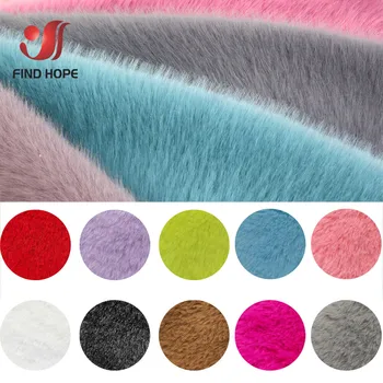 

20*30CM Artificial Velvet Faux Fur Rabbit Hair Fabric For Earring Floor Mat Handmade DIY Materials Sheets