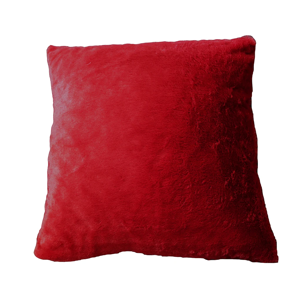 

Luxury Soft Faux Fur Fleece Cushion Cover Pillowcase Decorative Throw Pillows Covers, No Pillow Insert, 18" x 18" Inch, 2 Pack