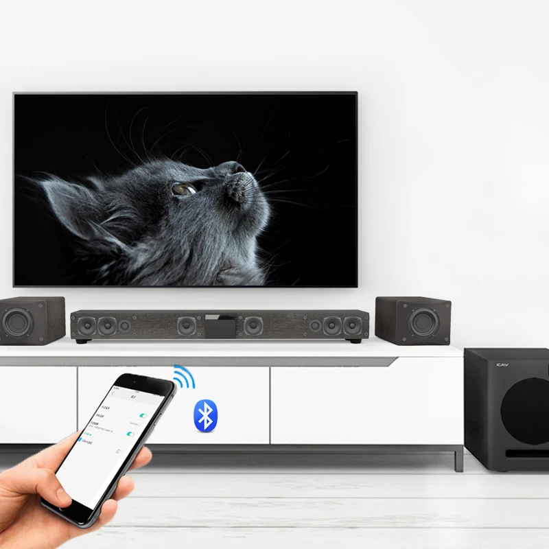 Goede CAV TM1120 Soundbar Set TV Audio Home Theater Sound System 3.1 Subwoofer DTS Surround Sound Draadloze Bluetooth Speaker