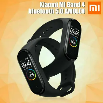 

Smart Global Version Watch Replacement For Xiaomi Mi Band 4 Wristband Amoled bluetooth 5.0