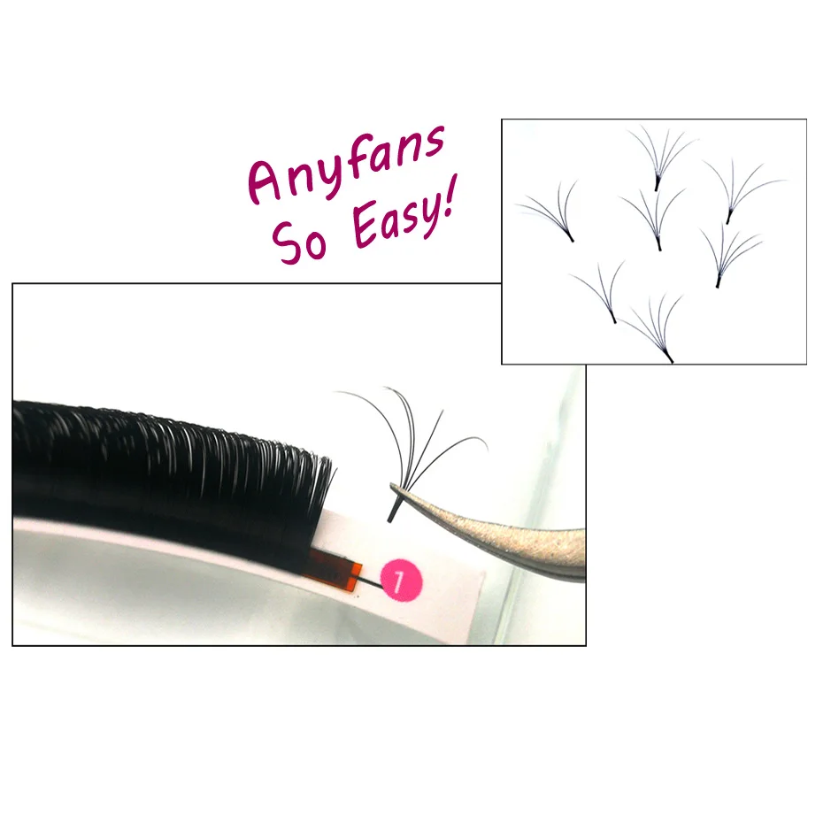 Lucky Lash 1's Blossom Easy Fan Eyelash Extension Individual Mink Auto Flowering False Eyelashes Camellia Volume Fan Lashes Lucky Lash 1's Blossom Easy Fan Eyelash Extension Individual Mink Auto Flowering False Eyelashes Camellia Volume Fan Lashes