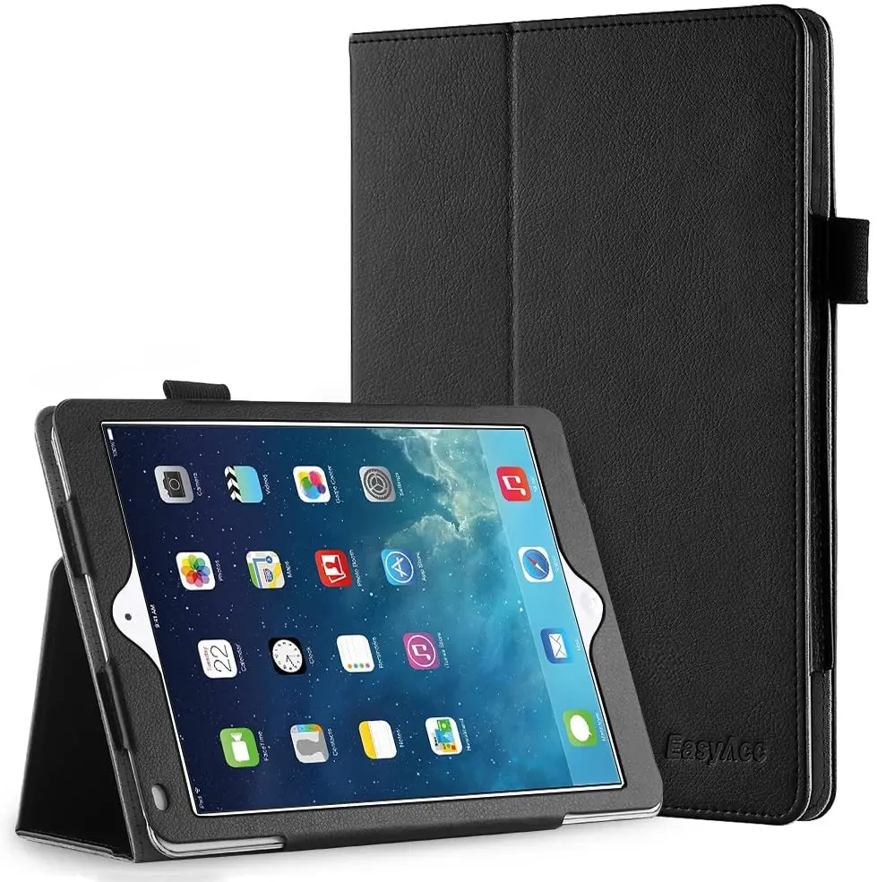 

EasyAcc Case for Ipad 9.7 2017 iPad Air 2 Flip Wallet PU Leather Case with Stand Function and Auto sleep/wake up for iPad Air 2
