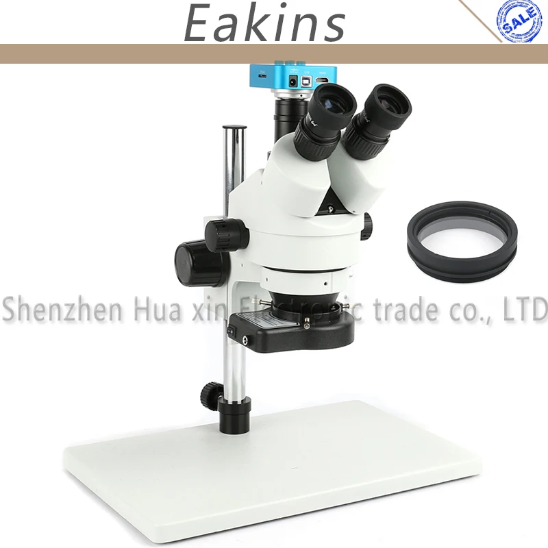 4K 36Mp Hdmi Usb 60/Fps Videocamera Microscopio Microscopio Stereo Trinoculare Simul-Focale 3.5-90X Per Riparazione Saldatura Pcb Telefono