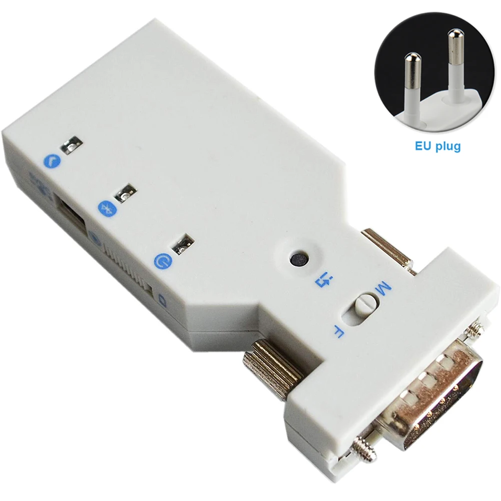 BT578 RS232 Bluetooth Серийный адаптер мужской женский головка USB кабель модуль беспроводной Практичный Прочный легко наносится линия передачи данных Универсальный - Цвет: EU