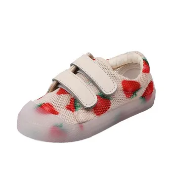 

Kids Shoes Summer Breathable Mesh Children Shoes Single Net Cloth Sports Sneakers Boys Color Shoes Girls Sneakers