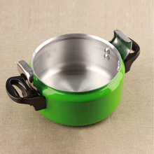 Pot Cookware Explosion-proof Rice Cooking Home Stainless Steel Travel Outdoor Mini Kitchen Tools Stovetop Pressure Cooker