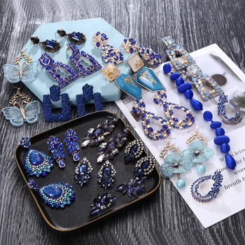 

30 Pairs/lot fashion women earrings lot top quality jewelry earrings wholesale 201103-30