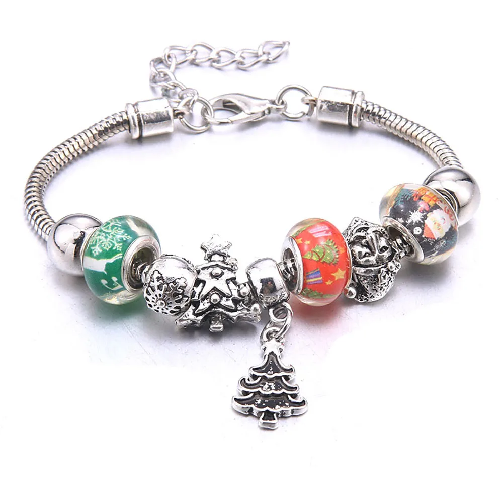 Christmas Tree Charms 20mm, Wire Bangle Beads, Christmas Jewelry, Bubb –  Swoon & Shimmer